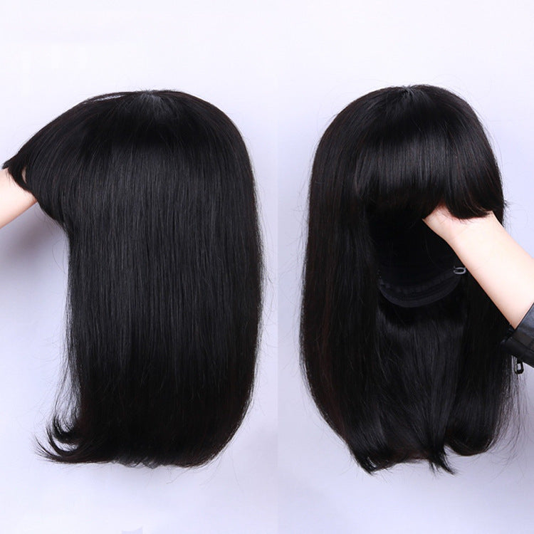 Hair Full Machine Human Hair Wigs For Black Women Hair Full Machine Human Hair Wigs For Black Women